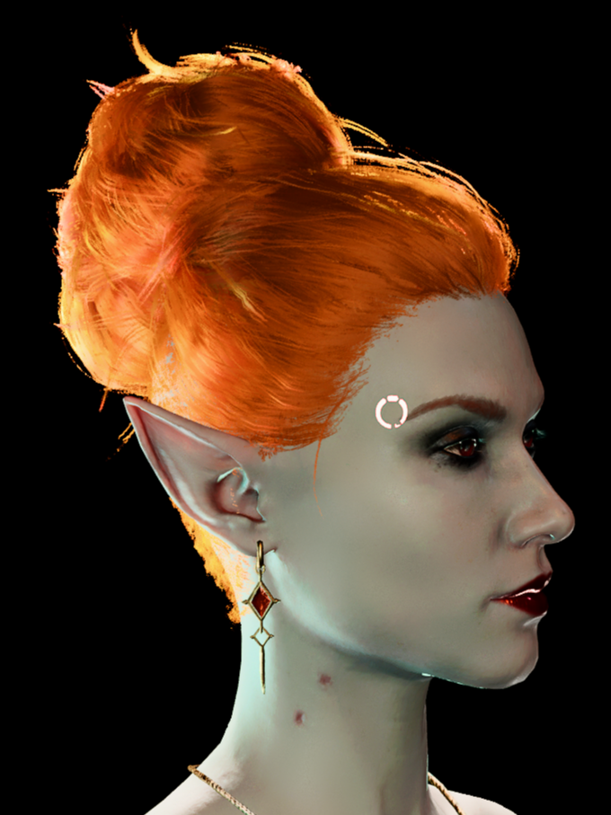 D:BH LED-Red - Baldur's Gate 3 Fashion Encyclopaedia