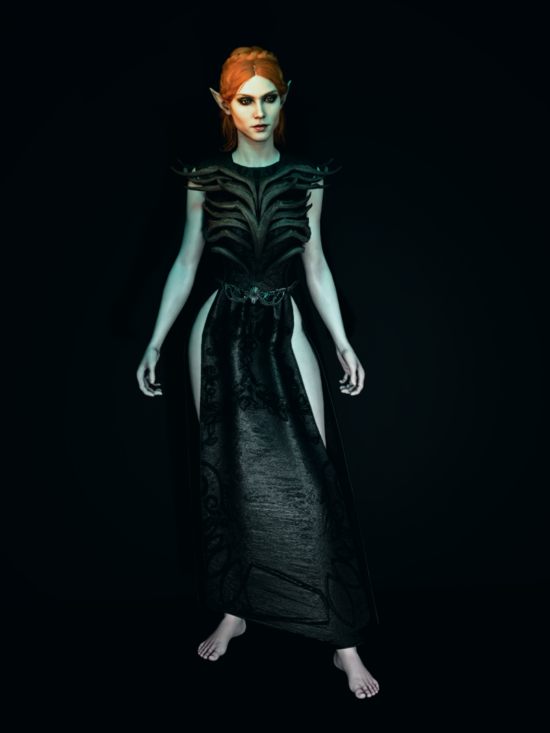 Dread Sorceress Robes - Baldur's Gate 3 Fashion Encyclopaedia