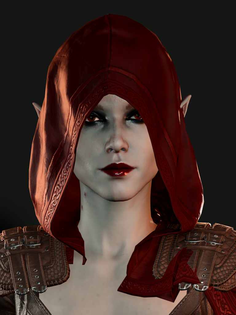 Raven Assassin Hood [without Hair] [Original] - Baldur's Gate 3 Fashion ...